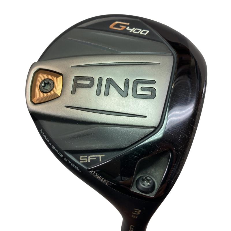 【中古】 ピン G400 SFT 3W フェアウェイウッド FW Speeder 661 EVOLUTION IV (フレックスS) メンズ 男性用 右利き 右用 Cランク ゴルフクラブ|ゴルフパートナー 中古クラブ店