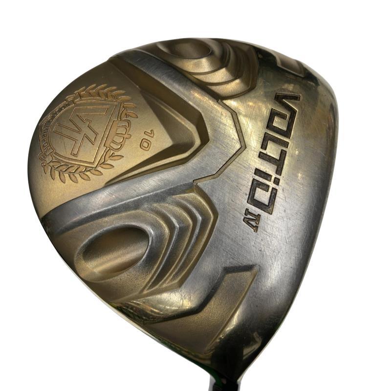【中古】 カタナゴルフ VOLTiO IV(ゴールド) 10° １番ウッド DR VOLTiO Tour AD 400 (フレックスR) メンズ 成人男性用 右利き 右用 C位置づける ゴルフ野球クラブ