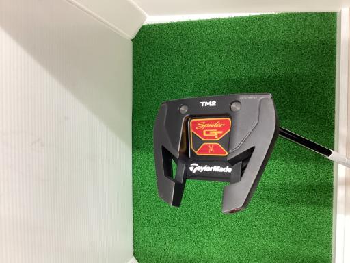 【中古】 仕立て屋お手伝いさん Spider GT BLACK TM2 33in パター PT スチール写真 (フレックス余分の物) メンズ 成人男性用 右利き 右用 C位置付ける ゴルフ野球クラブ スポーツ・アウトドア-メンズクラブ