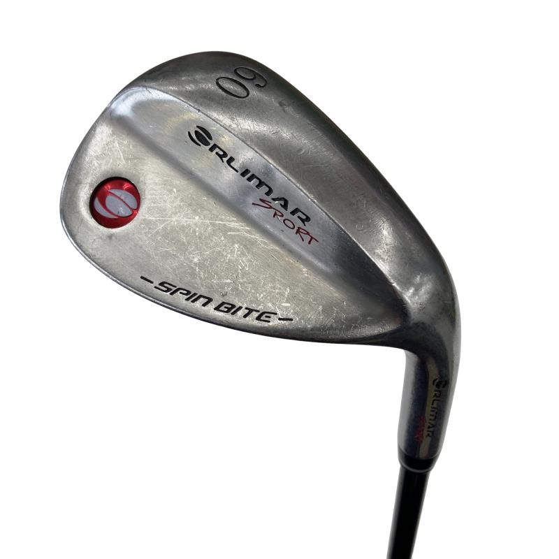 【中古】 オリマーゴルフ ORLIMAR SPORT SPIN BITE 60° ウェッジ WG オリジナルカーボン (フレックスその他) メンズ 男性用 右利き 右用 Cランク ゴルフクラブ