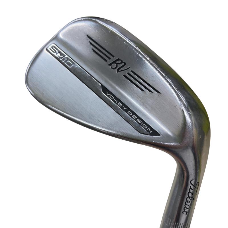 【中古】 タイトリスト VOKEY SPIN MILLED SM10 ツアークロム 48&deg;/10&deg;F ウェッジ WG Dynamic Gold (フレックスS) メンズ 男性用 右利き 右用 Cランク ゴルフクラブ｜ゴルフパートナー 中古クラブ店