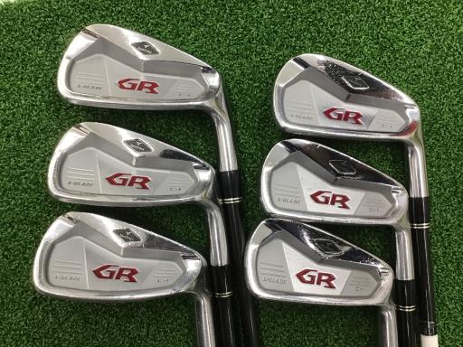 【中古】 ブリヂストン TOURSTAGE X-BLADE GR C-1 6S アイアンセット IR TOUR DESIGN B09-03i (フレックスS) メンズ 男性用 右利き 右用 Cランク ゴルフクラブ