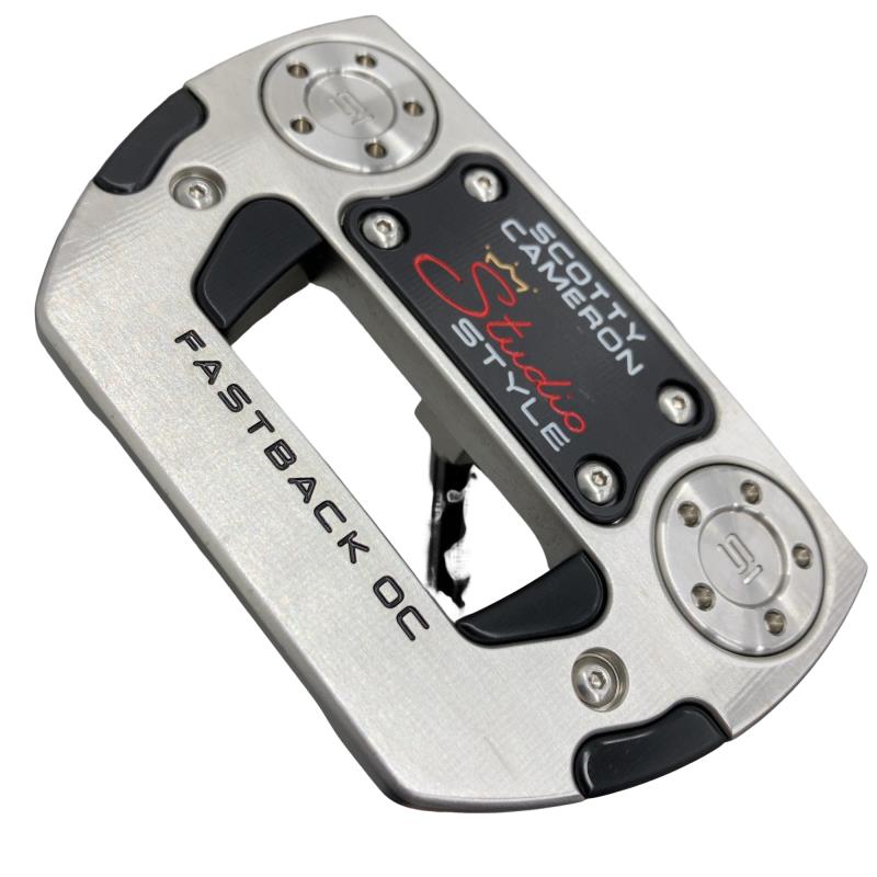【中古】 タイトリスト SCOTTY CAMERON STUDIO STYLE FASTBACK OC(2025) 34in パター PT スチール写真 (フレックス余分の物) メンズ 成人男性用 右利き 右用 C位置づける ゴルフ野球クラブ