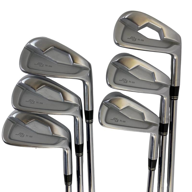 【中古】 三浦技研 TC-101 6S アイアンセット IR 純正特注シャフト (フレックスその他) メンズ 男性用 右利き 右用 Cランク ゴルフクラブ