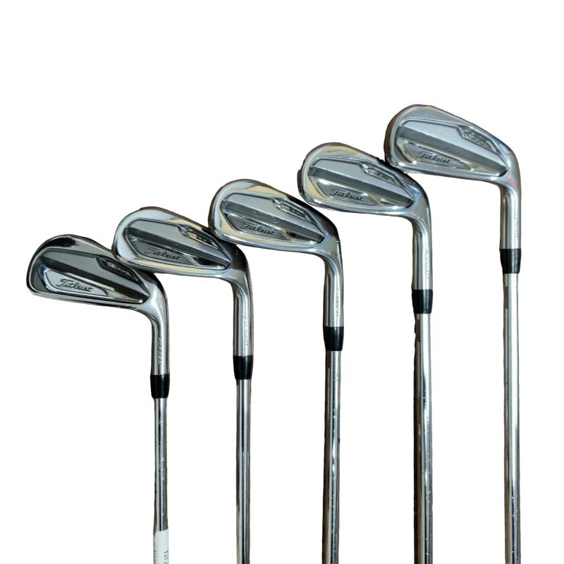 【中古】 タイトリスト Titleist T100 5S アイアン書き割り IR AMT TOUR WHITE (フレックスS) メンズ 成人男性用 右利き 右用 D序列付ける ゴルフ野球クラブ
