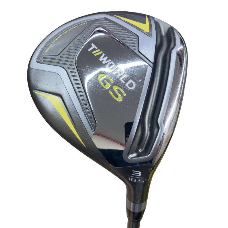 【中古】 本間ゴルフ TOUR WORLD GS 3W レディース フェアウェイウッド FW SPEED TUNED 42 (フレックスL) レディース 亭主もち用 右利き 右用 C位置づける ゴルフ野球クラブ