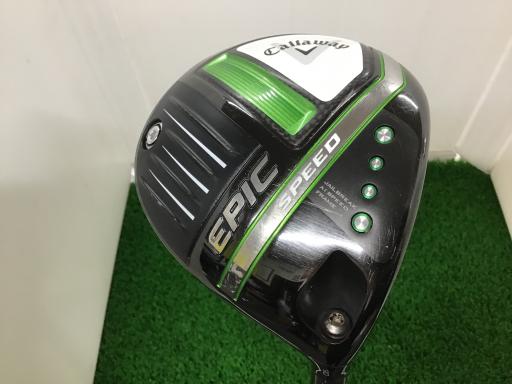 【中古】 キャロウェイ EPIC SPEED 9° ドライバー DR 純正特注シャフト (フレックスS) メンズ 男性用 右利き 右用 Cランク ゴルフクラブ