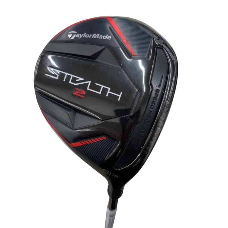 【中古】 テーラーメイド STEALTH2 5W USA フェアウェイウッド FW 純正特注シャフト (フレックスS) メンズ 男性用 右利き 右用 Cランク ゴルフクラブ