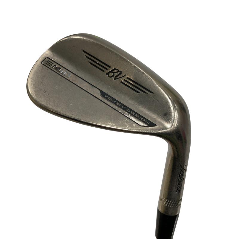 【中古】 タイトリスト VOKEY SPIN MILLED SM10 ニッケル 52°/08°F ウェッジ WG Dynamic Gold (フレックスS) メンズ 男性用 右利き 右用 Cランク ゴルフクラブ