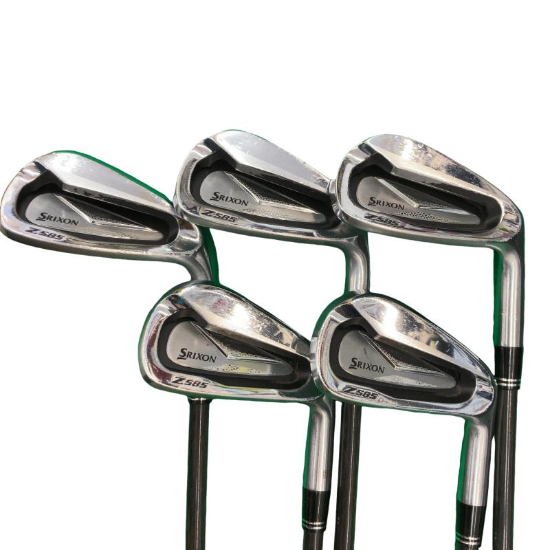 【中古】 ダンロップ SRIXON Z585 6S アイアン仕掛ける IR リシャフト (フレックス余分の物) メンズ 成人男性用 右利き 右用 C価値づける ゴルフ野球クラブ