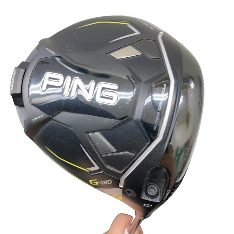 【中古】 ピン G430 MAX 12° ドライバー DR ALTA J CB BLACK(DR) (フレックスR) メンズ 男性用 右利き 右用 Cランク ゴルフクラブ|ゴルフパートナー 中古クラブ店