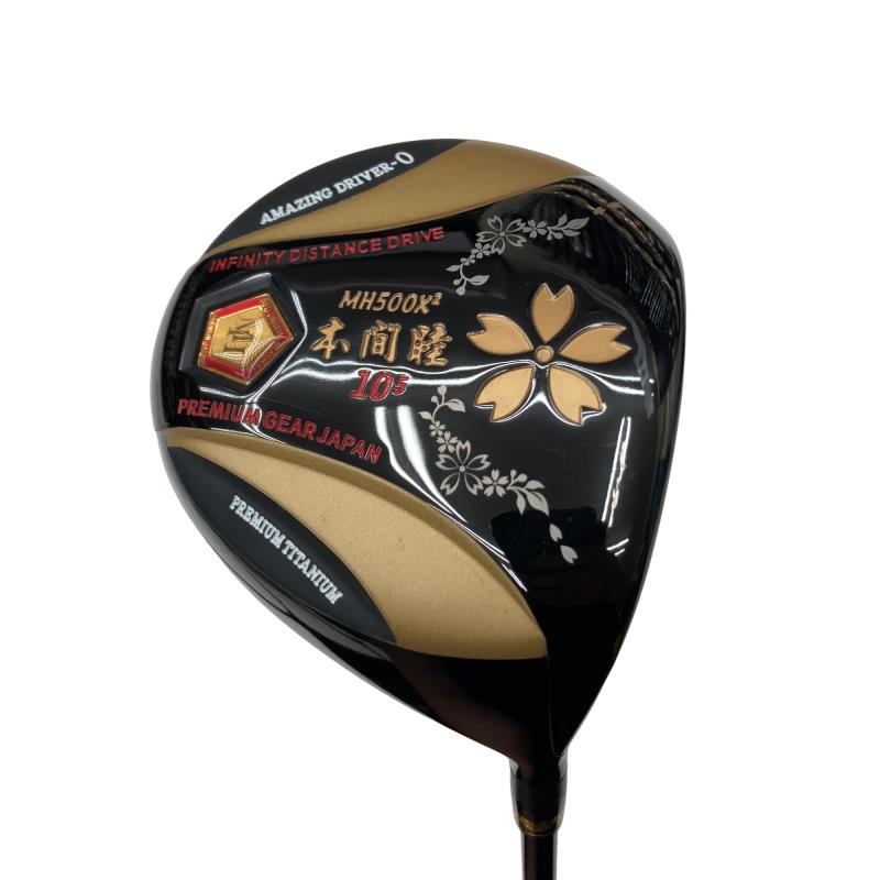 【中古】 特価製造業者 MUTSUMI HONMA MH500X2 10.5°(43.5in) １番ウッド DR 一風変わった炭素 (フレックスR) メンズ 成人男性用 右利き 右用 B序列付ける ゴルフ野球クラブ