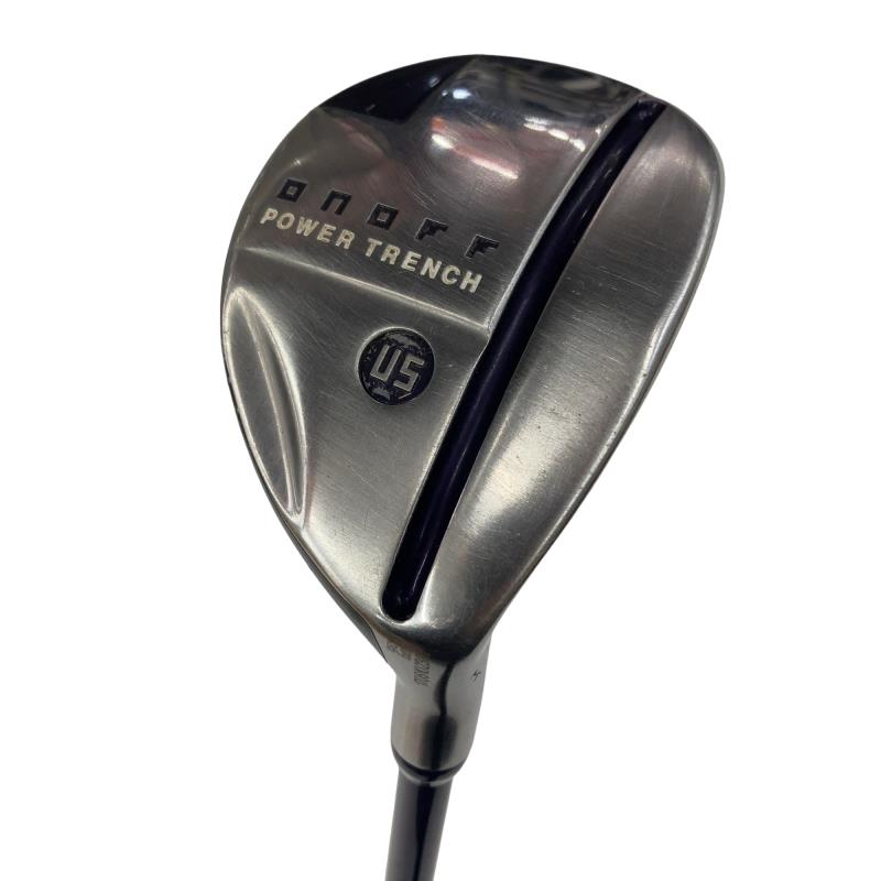 【中古】 ダイワ(グローブライド) ONOFF FAIRWAY WINGS(2018) U5 レディース ありがた味 UT SMOOTH KICK LP-418U (フレックスL) レディース お上さん用 右利き 右用 C序列付ける ゴルフ野球クラブ