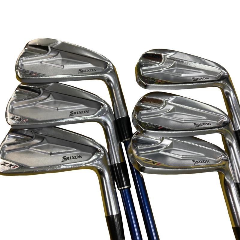 【中古】 ダンロップ SRIXON ZX7 6S アイアンセット IR 純正特注シャフト (フレックスS) メンズ 男性用 右利き 右用 Cランク ゴルフクラブ｜ゴルフパートナー 中古クラブ店