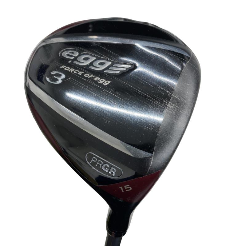 【中古】 プロギア egg(2017) 3W フェアウェイウッド FW eggオリジナルカーボン (フレックスSR) メンズ 男性用 右利き 右用 Cランク ゴルフクラブ