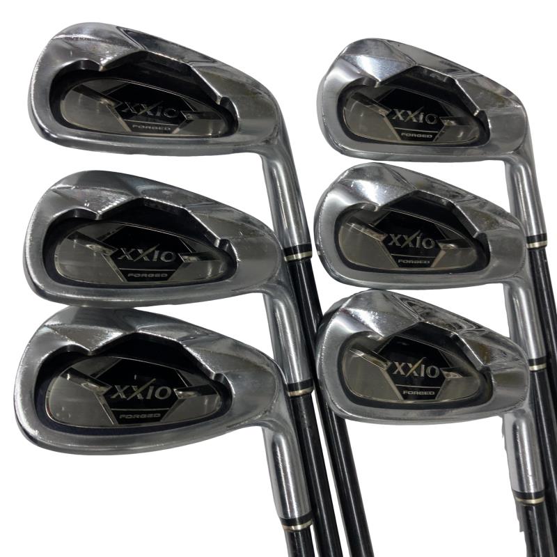 【中古】 ダンロップ XXIO FORGED(2009) 6S アイアンセット IR XXIO MX2000 (フレックスR) メンズ 男性用 右利き 右用 Cランク ゴルフクラブ