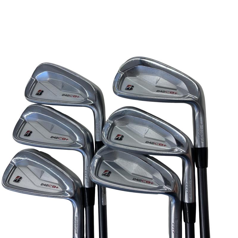 【中古】 ブリヂストン BRIDGESTONE 242CB+ 6S アイアン仕掛ける IR Diamana Thump iB70 (フレックスS) メンズ 成人男性用 右利き 右用 C価値づける ゴルフ野球クラブ