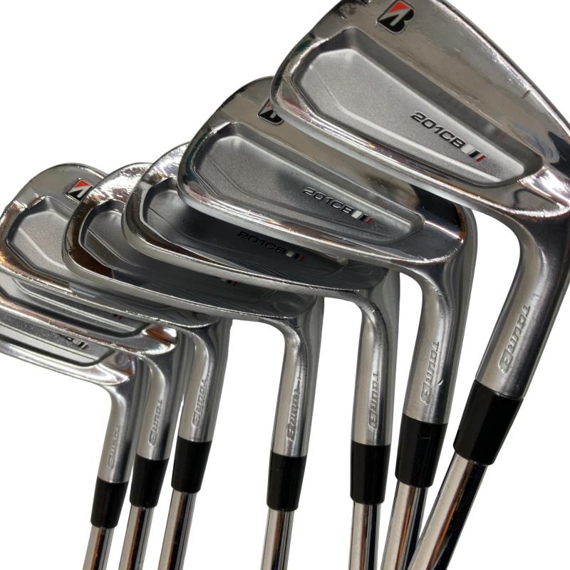 【中古】 ブリヂストン TOUR B 201CB 7S アイアンセット IR NS PRO MODUS3 TOUR105 (フレックスS) メンズ 男性用 右利き 右用 Cランク ゴルフクラブ