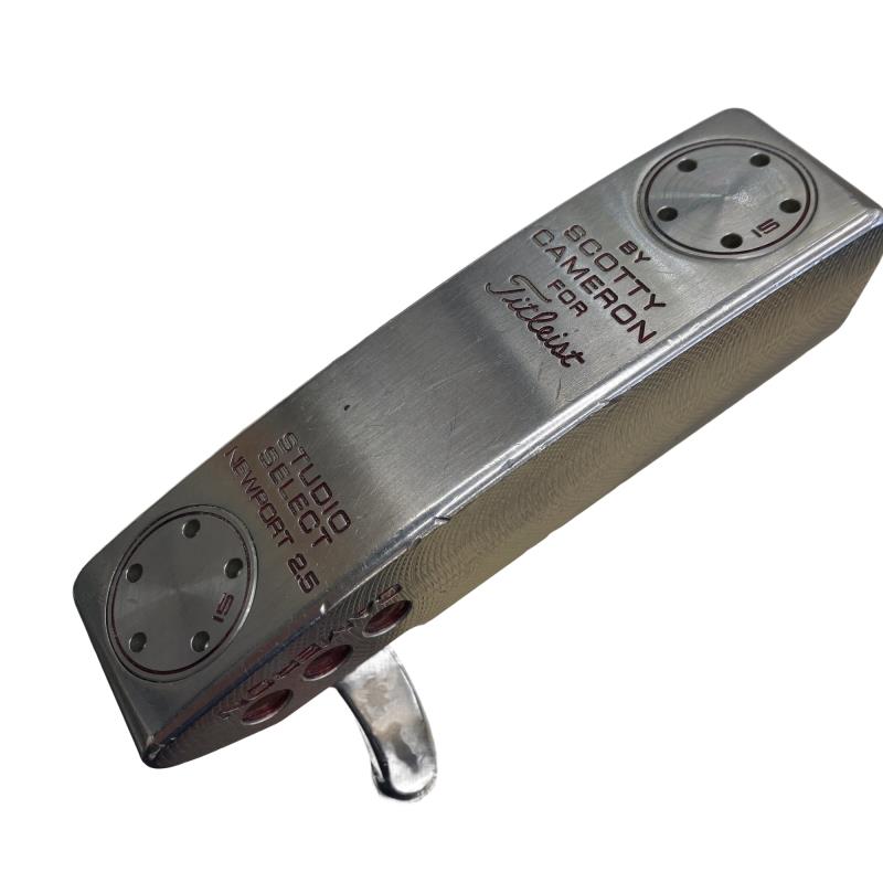【中古】 タイトリスト SCOTTY CAMERON STUDIO SELECT NEWPORT 2.5 34in パター PT スチール写真 (フレックス余分の物) メンズ 成人男性用 右利き 右用 D序列付ける ゴルフ野球クラブ