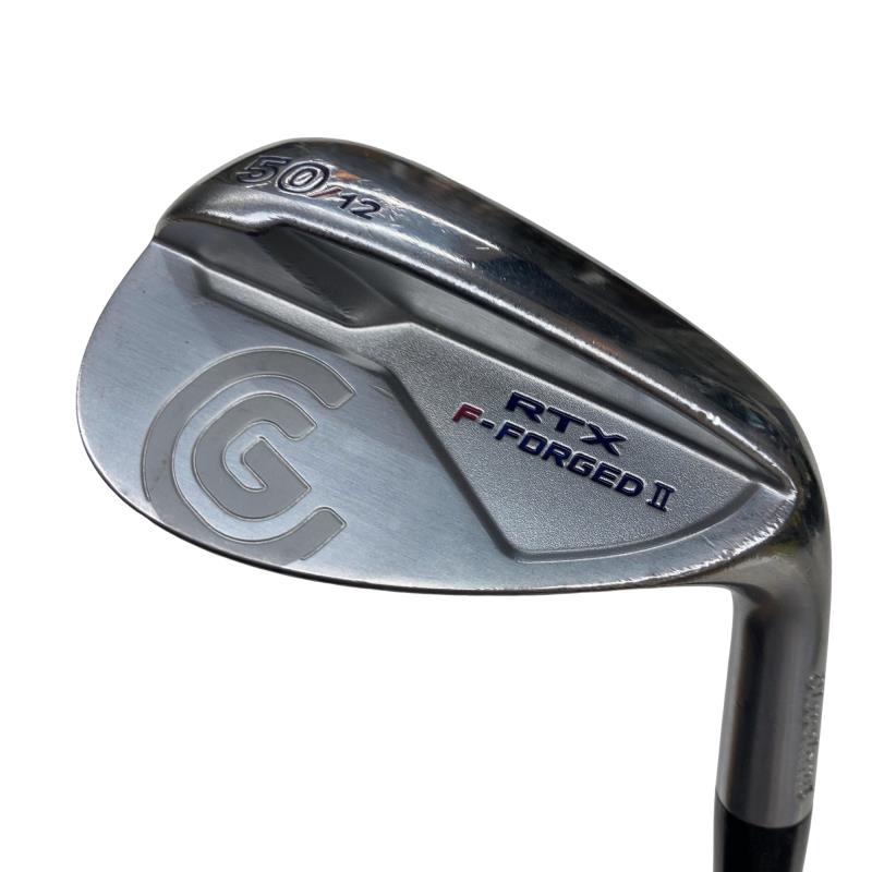 【中古】 クリーブランド Cleveland RTX F-FORGED II 50°/12° ウェッジ WG Miyazaki WG-60II (フレックスその他) メンズ 男性用 右利き 右用 Cランク ゴルフクラブ