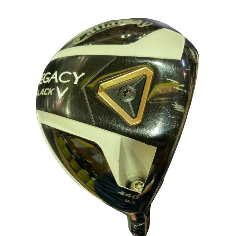 【中古】 キャロウェイ LEGACY BLACK(2013) 440 9.5° １番ウッド DR Tour AD GT-6 (フレックスS) メンズ 成人男性用 右利き 右用 C序列付ける ゴルフ野球クラブ