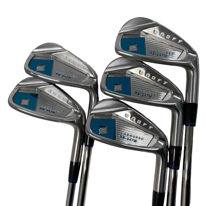 【中古】 ダイワ(グローブライド) ONOFF LABOSPEC RB-247M 5S アイアンセット IR NS PRO 950GH neo (フレックスS) メンズ 男性用 右利き 右用 Cランク ゴルフクラブ