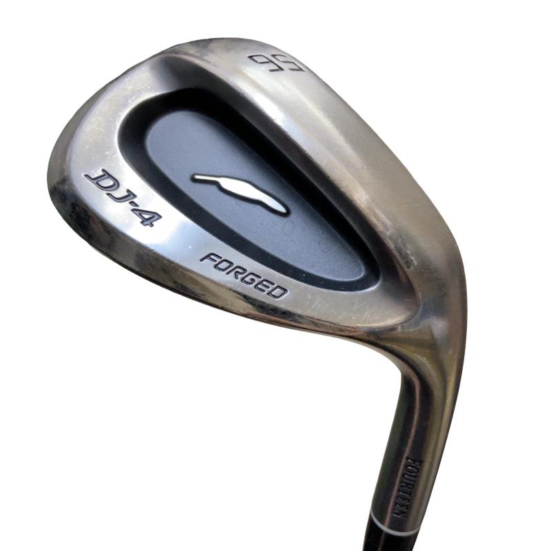 【中古】 フォーティーン DJ-4 ともし火黒いこと 56° ウェッジ WG TS-114w (フレックス余分の物) メンズ 成人男性用 右利き 右用 C位置づける ゴルフ野球クラブ