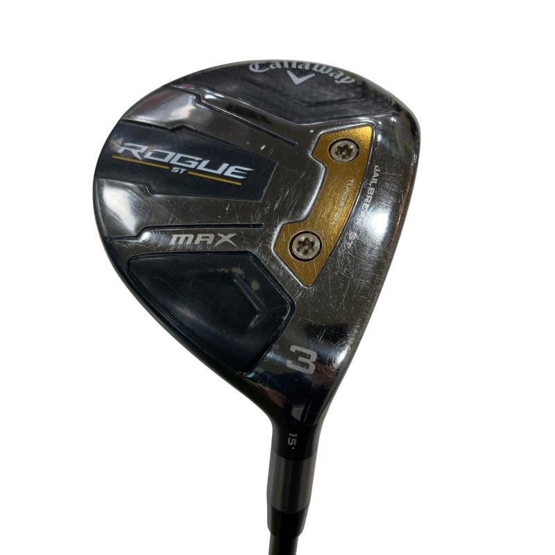 【中古】 キャロウェイ ROGUE ST MAX 3W フェアウェイウッド FW VENTUS 5 for CW(ROGUE ST FW) (フレックスSR) メンズ 男性用 右利き 右用 Cランク ゴルフクラブ｜ゴルフパートナー 中古クラブ店