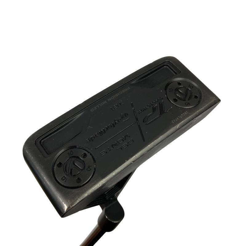 【中古】 仕立て屋お手伝いさん TP COLLECTION BLACK DEL MONTE 肺結核1 34in パター PT スチール写真 (フレックス余分の物) メンズ 成人男性用 右利き 右用 C価値づける ゴルフ野球クラブ