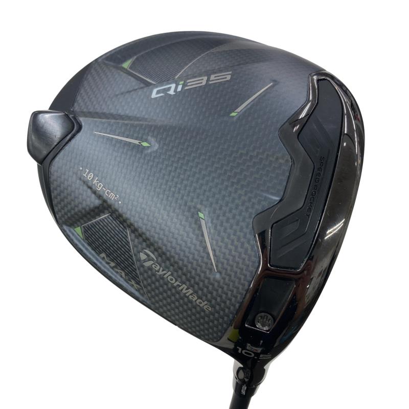 【中古】 仕立て屋お手伝いさん Qi35 MAX 10.5° １番ウッド DR 純然たる特注矢がら (フレックスS) メンズ 成人男性用 右利き 右用 C位置づける ゴルフ野球クラブ