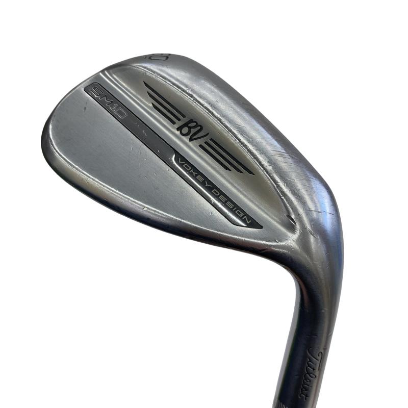 【中古】 タイトリスト VOKEY SPIN MILLED SM10 ツアークロム 60°/04°T ウェッジ WG Dynamic Gold (フレックスS) メンズ 男性用 右利き 右用 Dランク ゴルフクラブ