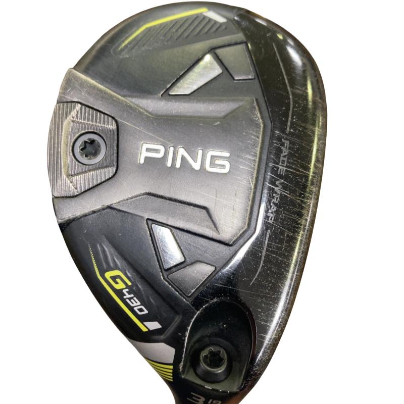 【中古】 ピン G430 U3 ユーティリティ UT 純正特注シャフト (フレックスS) メンズ 男性用 右利き 右用 Cランク ゴルフクラブ