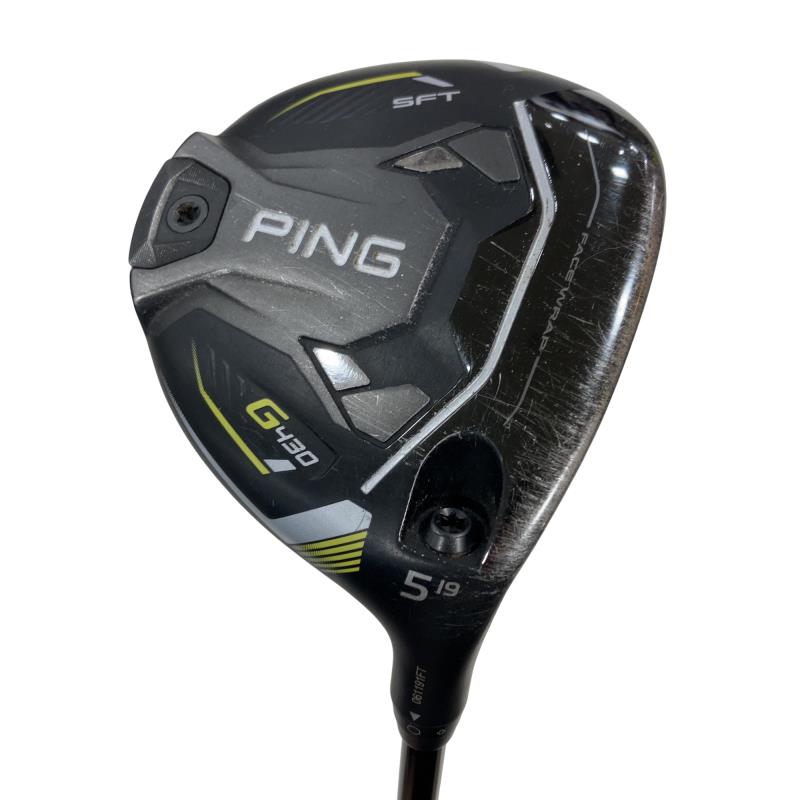 【中古】 ピン G430 SFT 5W フェアウェイウッド FW ALTA J CB BLACK(FW) (フレックスSR) メンズ 成人男性用 右利き 右用 C序列付ける ゴルフ野球クラブ