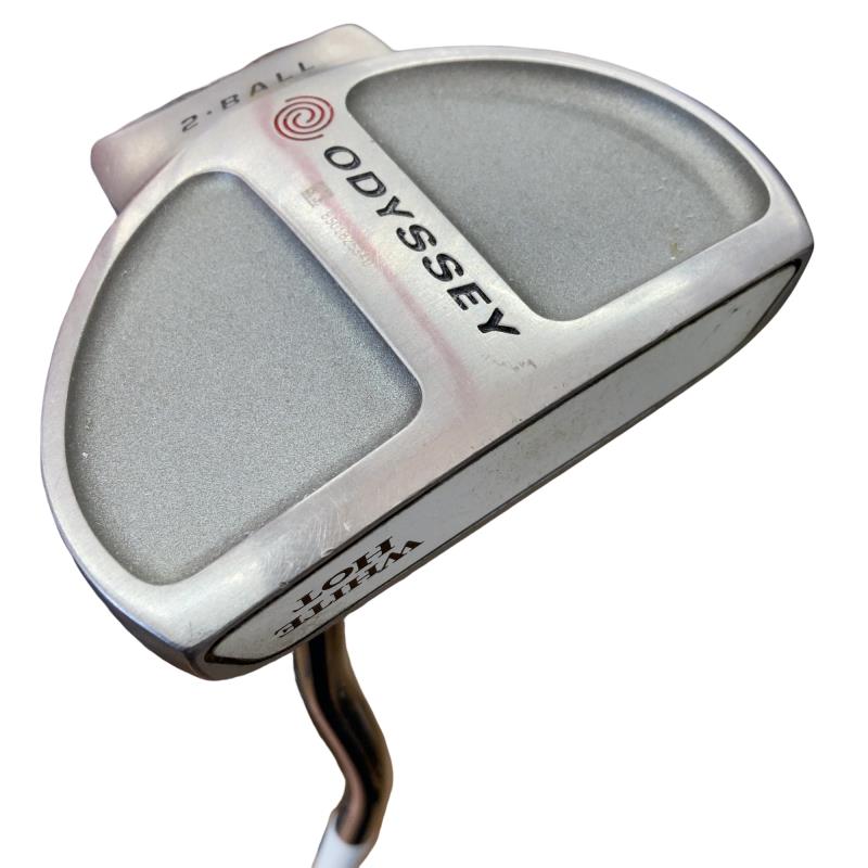 【中古】 オデッセイ WHITE HOT 2 BALL 34インチ パター PT スチール (フレックスその他) メンズ 男性用 右利き 右用 Cランク ゴルフクラブ