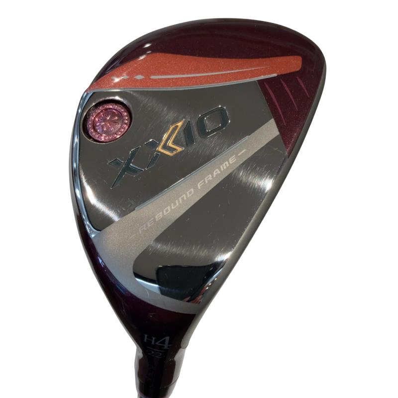 【中古】 ダンロップ XXIO(2024) H4(ボルドー) レディース ユーティリティ UT XXIO MP1300L(HB) ボルドー (フレックスL) レディース 女性用 右利き 右用 Bランク ゴルフクラブ