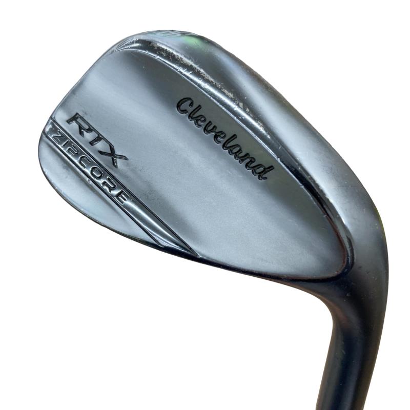 【中古】 クリーブランド Cleveland RTX ZIPCORE ブラックサテン 56°/12° FULL ウェッジ WG Dynamic Gold (フレックスS) メンズ 男性用 右利き 右用 Cランク ゴルフクラブ