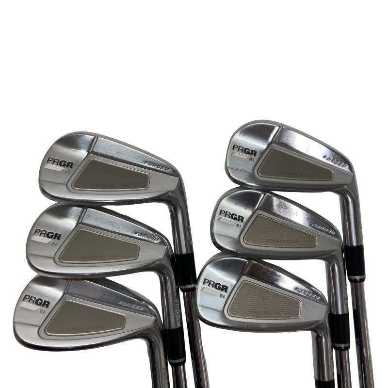 【中古】 労働者階級歯車 PRGR 01 6S アイアン仕掛ける IR NS PRO MODUS3 TOUR120 (フレックスS) メンズ 成人男性用 右利き 右用 C序列付ける ゴルフ野球クラブ