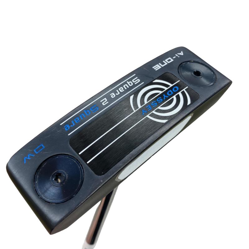 【中古】 オデッセイ Ai-ONE SQUARE 2 SQUARE DW 34インチ パター PT STROKE LAB 90 スチール (フレックスその他) メンズ 男性用 右利き 右用 Cランク ゴルフクラブ