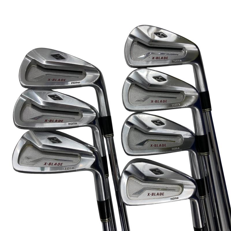 【中古】 ブリヂストン TOURSTAGE X-BLADE 701G 8S アイアン仕掛ける IR Dynamic Gold (フレックスS) メンズ 成人男性用 右利き 右用 C価値づける ゴルフ野球クラブ