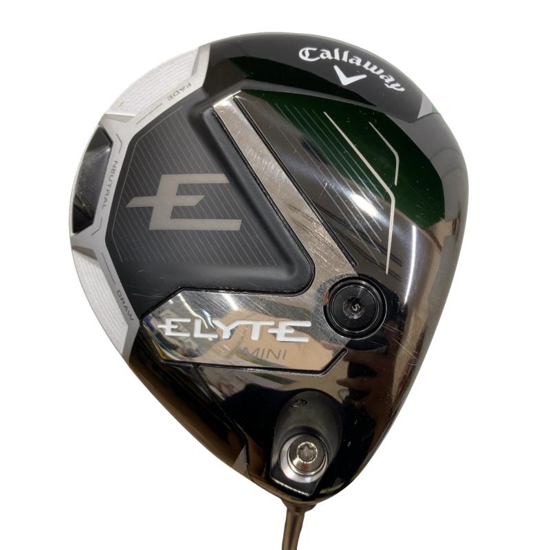 【中古】 キャロウェイ ELYTE MINI DRIVER 11.5&deg; ドライバー DR VENTUS GREEN 50 for CW(ELYTE DR) (フレックスS) メンズ 男性用 右利き 右用 Cランク ゴルフクラブ｜ゴルフパートナー 中古クラブ店