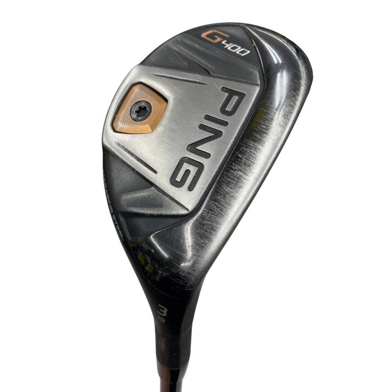 【中古】 ピン G400 U3 ユーティリティ UT リシャフト (フレックスその他) メンズ 男性用 右利き 右用 Cランク ゴルフクラブ