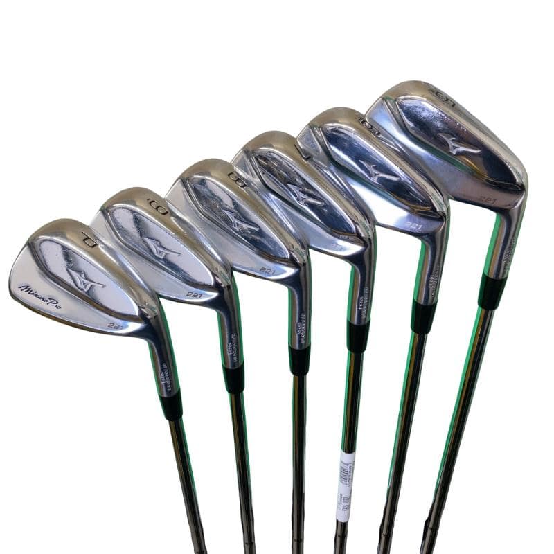 【中古】 ミズノ Mizuno Pro 221 6S アイアン仕掛ける IR 完全無欠特注立て坑 (フレックスS) メンズ 成人男性用 右利き 右用 C価値づける ゴルフ野球クラブ