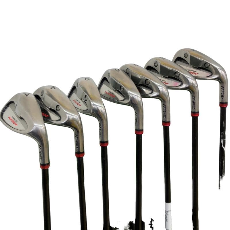 【中古】 ヨネックス CYBER STAR NANO V(2007) 8S アイアンセット IR NANO HI-SPEED SHAFT 050 (フレックスS) メンズ 男性用 右利き 右用 Cランク ゴルフクラブ