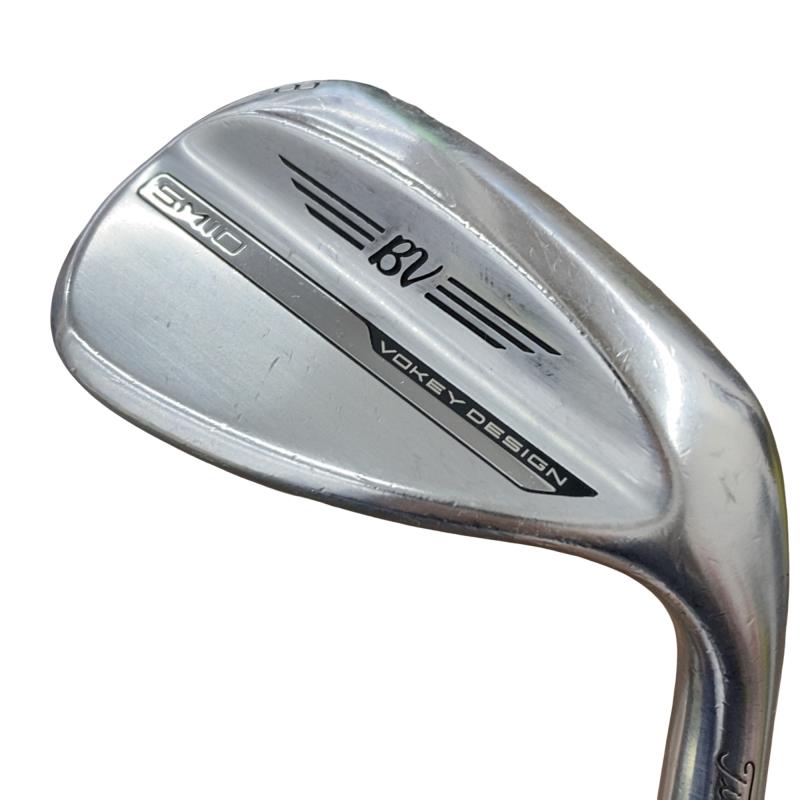 【中古】 タイトリスト VOKEY SPIN MILLED SM10 ツアークロム 58°/08°M ウェッジ WG BV 105 (フレックスその他) メンズ 男性用 右利き 右用 Cランク ゴルフクラブ