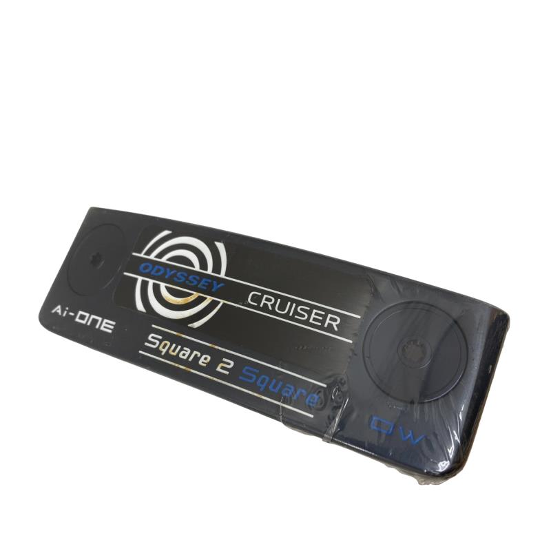 【中古】 オデッセイ Ai-ONE SQUARE 2 SQUARE DW CRUISER 38in パター PT STROKE LAB 140 スチール写真 (フレックス余分の物) メンズ 成人男性用 右利き 右用 A価値づける ゴルフ野球クラブ