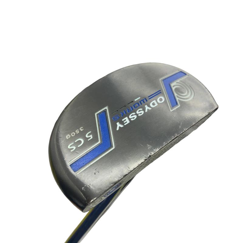 【中古】 オデッセイ WORKS #5CS 34インチ パター PT スチール (フレックスその他) メンズ 男性用 右利き 右用 Cランク ゴルフクラブ