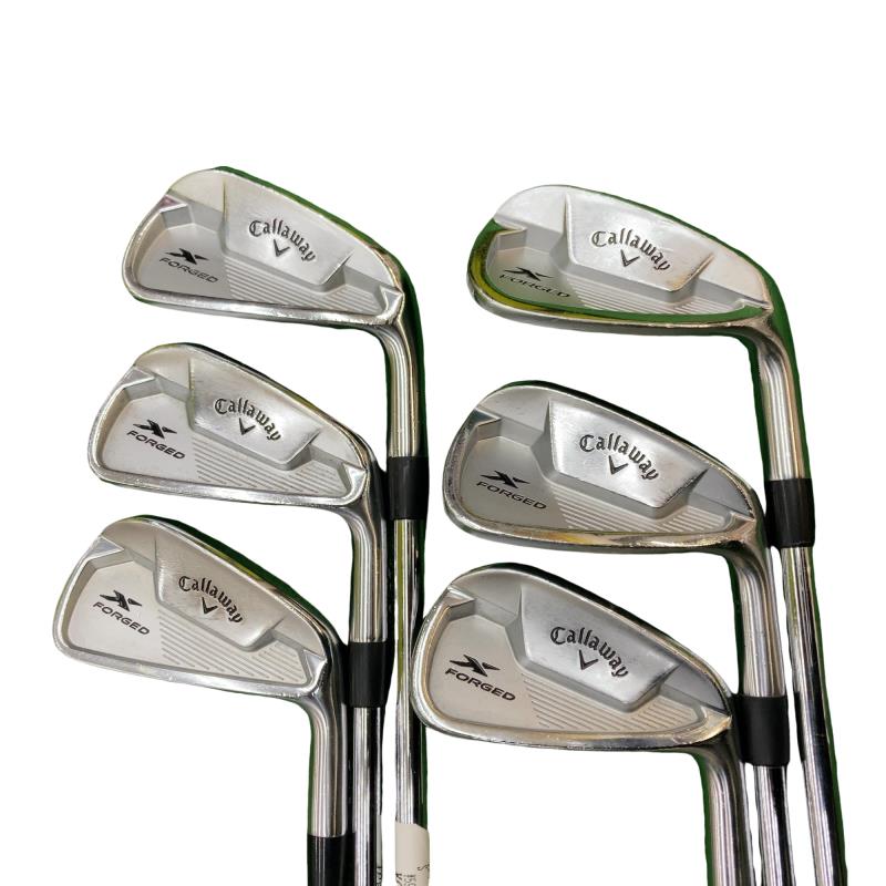 【中古】 キャロウェイ X FORGED STAR(2021) 6S アイアン仕掛ける IR NS PRO MODUS3 TOUR105 (フレックスS) メンズ 成人男性用 右利き 右用 C価値づける ゴルフ野球クラブ