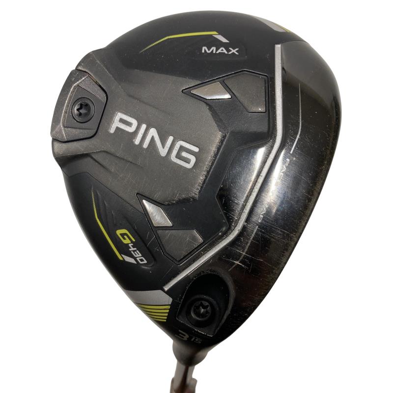 【中古】 ピン G430 MAX 3W フェアウェイウッド FW ALTA J CB BLACK(FW) (フレックスS) メンズ 成人男性用 右利き 右用 C序列付ける ゴルフ野球クラブ
