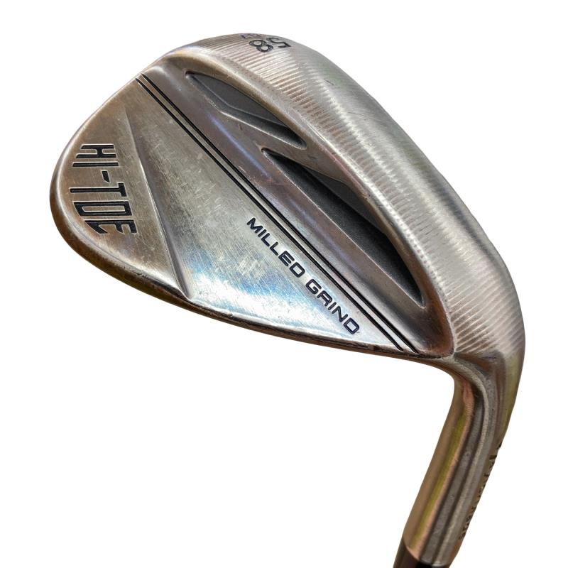 【中古】 テーラーメイド Taylor Made MILLED GRIND HI-TOE(2022) 58°/07° ウェッジ WG Dynamic Gold (フレックスS) メンズ 男性用 右利き 右用 Cランク ゴルフクラブ