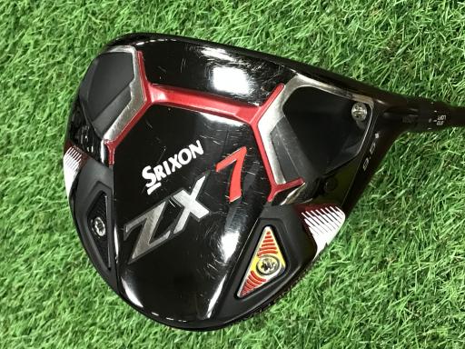 【中古】 ダンロップ SRIXON ZX7 9.5° ドライバー DR 純正特注シャフト (フレックスX) メンズ 男性用 右利き 右用 Cランク ゴルフクラブ